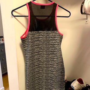 Pink, white and black sport dress